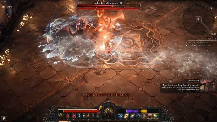 The bosss allies can jump out of the ground - Sinadrahel | Bosses in Wolcen - Bosses - Wolcen Lords of Mayhem Guide