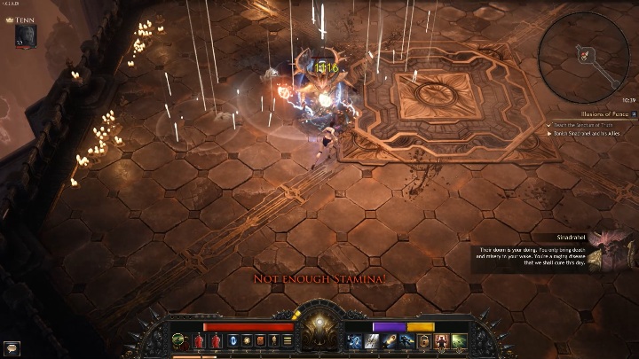 After you kill the bosss allies, you shouldnt have problems defeating Sinadrahel - Sinadrahel | Bosses in Wolcen - Bosses - Wolcen Lords of Mayhem Guide