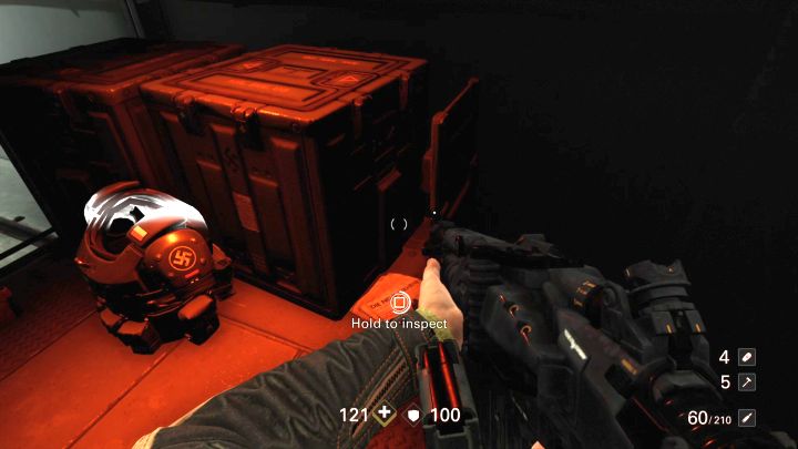 Writing #95. - Recover the New Orleans Dossier | Collectibles and secrets - Chapter 6 - A New Suit - Wolfenstein II: The New Colossus Game Guide