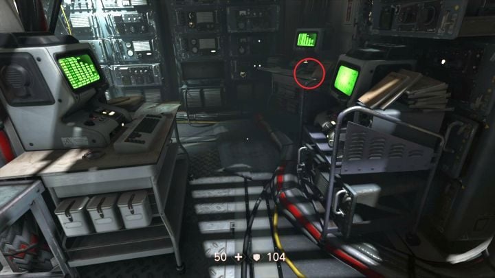 Lokalizacja textu #54. - Departure to Roswell | Old secrets | Collectibles - Chapter 3 - Old secrets - Wolfenstein II: The New Colossus Game Guide