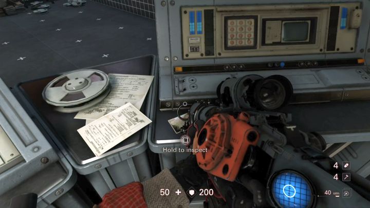 Readable #78. - Elevator and Hangar - Secrets and collectibles - Chapter 4 - Roswell - Wolfenstein II: The New Colossus Game Guide