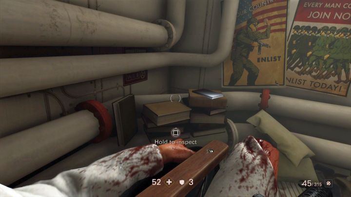 The fourth readable. - Secrets in Awakening - Mission 1 - Reunion - Chapter 1 - Reunion - Wolfenstein II: The New Colossus Game Guide