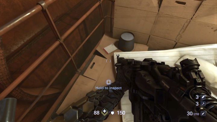 Readable #5. - Secrets in The Signal - Mission 1 - Reunion - Chapter 1 - Reunion - Wolfenstein II: The New Colossus Game Guide