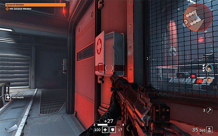 During the fight in the lower control room, reinforcements may appear - General Winkler | Bosses in Wolfenstein Youngblood - Bosses and mini-bosses - Wolfenstein Youngblood Guide