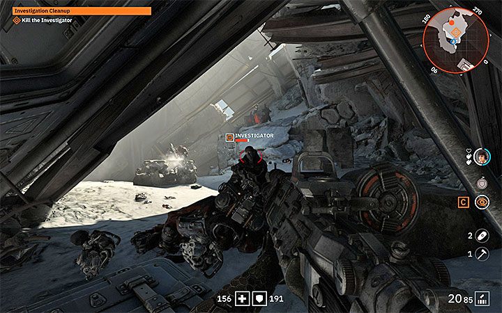 Another objective of the mission is the murder of an investigator - Investigation Cleanup | Wolfenstein Youngblood Walkthrough - Side missions - Wolfenstein Youngblood Guide