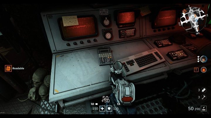 Another readable near the green screens - Secrets and collectibles in Catacombs | Wolfenstein Youngblood - Collectibles and secrets - Wolfenstein Youngblood Guide