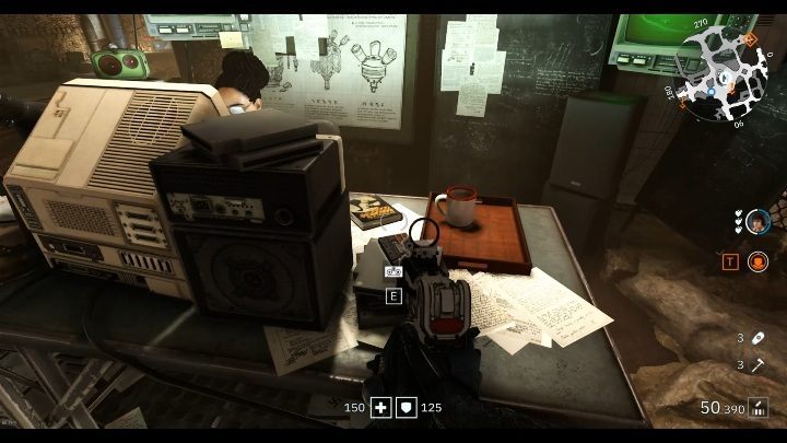 One of the tapes is on your friends desk - Secrets and collectibles in Catacombs | Wolfenstein Youngblood - Collectibles and secrets - Wolfenstein Youngblood Guide