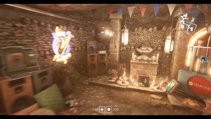 Note - these glasses can only be obtained after completing the storyline in Wolfenstein: Youngblood - Secrets and collectibles in Catacombs | Wolfenstein Youngblood - Collectibles and secrets - Wolfenstein Youngblood Guide