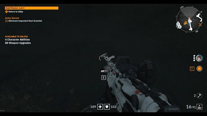 The glasses are at the end of the tunnel - Secrets and collectibles in Detention Area | Wolfenstein Youngblood - Collectibles and secrets - Wolfenstein Youngblood Guide