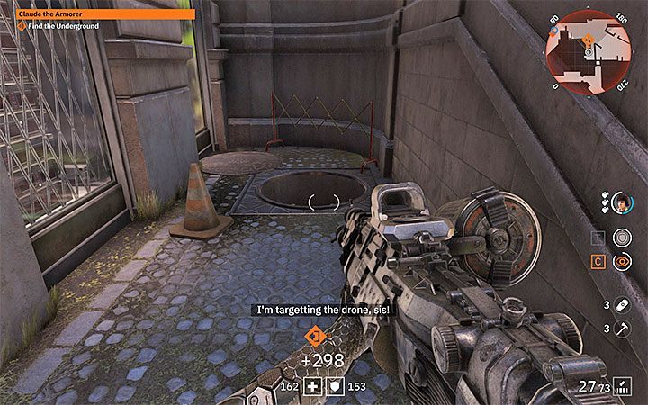 Whos commissioning the mission: Talk to Anais Fontaine at the catacombs - resistances hiding place - Claude the Armourer | Wolfenstein Youngblood Walkthrough - Side missions - Wolfenstein Youngblood Guide