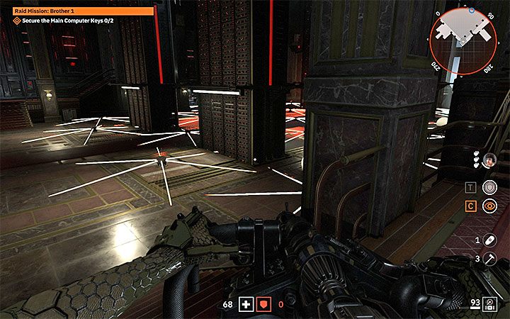 The most important difficulty of this battle are traps that emerge from the ground - Bruder 1 Ubergarde | Bosses in Wolfenstein Youngblood - Bosses and mini-bosses - Wolfenstein Youngblood Guide