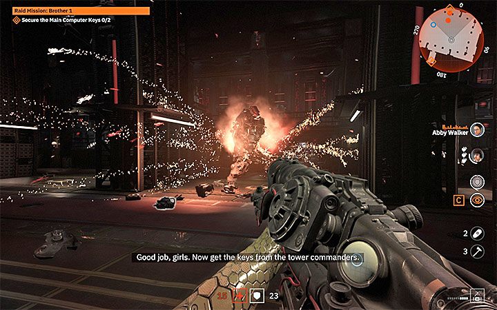 The defeated boss will drop a heavy weapon, Uberhammer - Bruder 1 Ubergarde | Bosses in Wolfenstein Youngblood - Bosses and mini-bosses - Wolfenstein Youngblood Guide