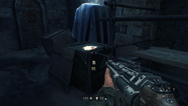On the chest under the footbridge - Deathsheads Compound - Secrets - Wolfenstein: The New Order (coming soon) - Game Guide and Walkthrough