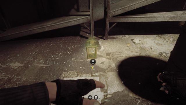 The golden lamp behind the second turbine - The Underground Berlin - Secrets - Wolfenstein: The New Order - Game Guide and Walkthrough