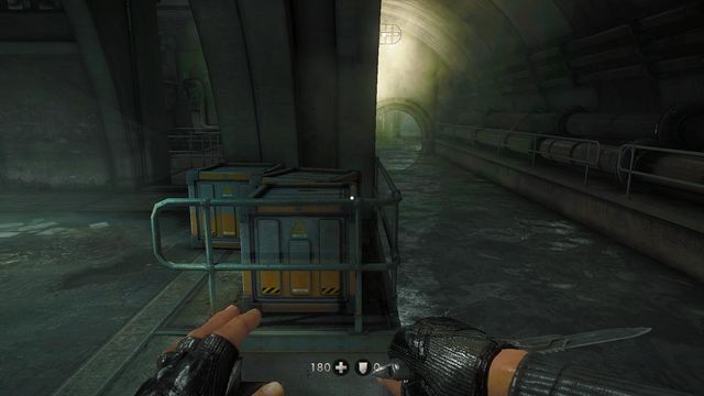 A bit ahead and to the left - The Underground Berlin - Secrets - Wolfenstein: The New Order - Game Guide and Walkthrough
