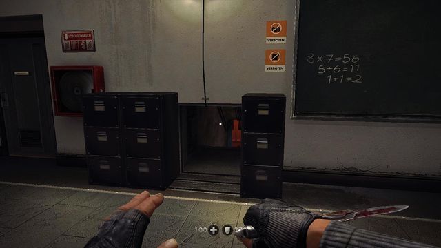 Past the hidden passage - The Eisenwald Prison - Secrets - Wolfenstein: The New Order - Game Guide and Walkthrough