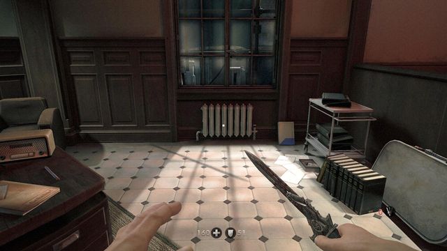 At the ground floor, at this window - Belics Camp - Secrets - Wolfenstein: The New Order - Game Guide and Walkthrough