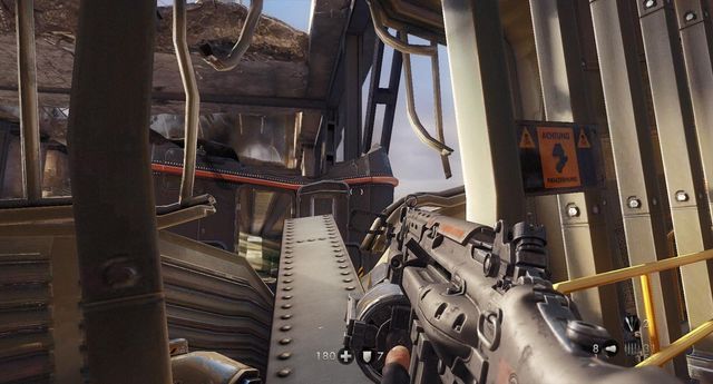 Cross the beam - Gibraltar Bridge - Secrets - Wolfenstein: The New Order - Game Guide and Walkthrough