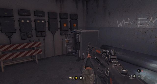The code is on that safe - Gibraltar Bridge - Secrets - Wolfenstein: The New Order - Game Guide and Walkthrough