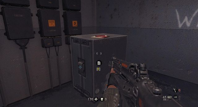 As always, in a safe - Gibraltar Bridge - Secrets - Wolfenstein: The New Order - Game Guide and Walkthrough