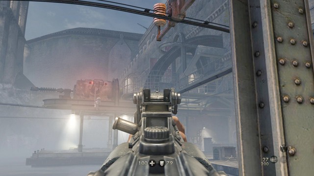 Once you set your foot on the ground, you will have two options - Chapter 2 - Docks - Walkthrough - Wolfenstein: The Old Blood - Game Guide and Walkthrough