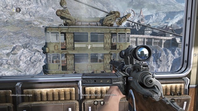 After the fight head to the train and start it, in order to leave Wolfenstein - Chapter 4 - Escape! - Walkthrough - Wolfenstein: The Old Blood - Game Guide and Walkthrough