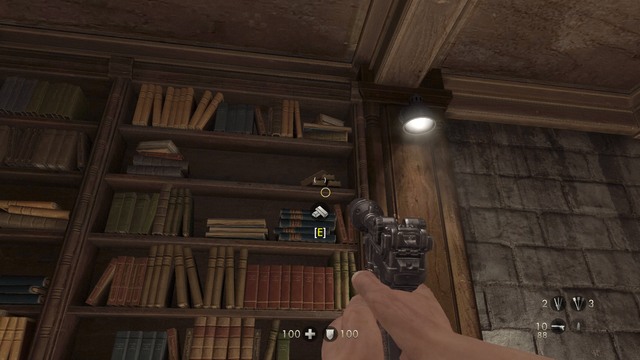 Piece of gold #20 - Chapter 3 -Wolfenstein Keep - Secrets - Wolfenstein: The Old Blood - Game Guide and Walkthrough