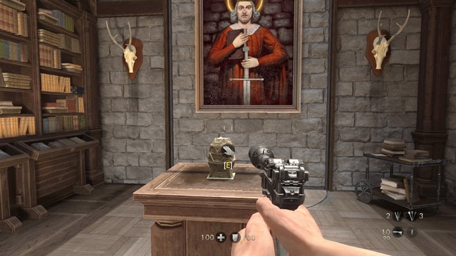 Picture #1 - Chapter 3 -Wolfenstein Keep - Secrets - Wolfenstein: The Old Blood - Game Guide and Walkthrough
