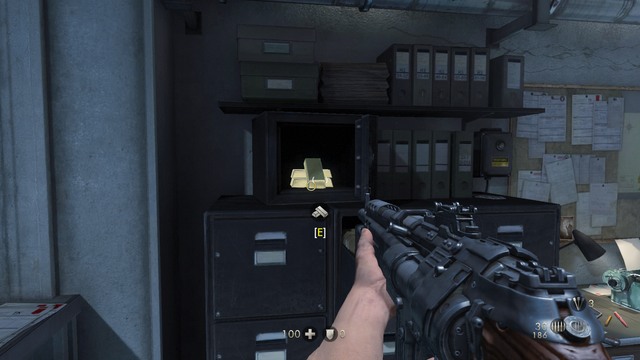 Piece of gold #31 - Chapter 4 - Escape! - Secrets - Wolfenstein: The Old Blood - Game Guide and Walkthrough