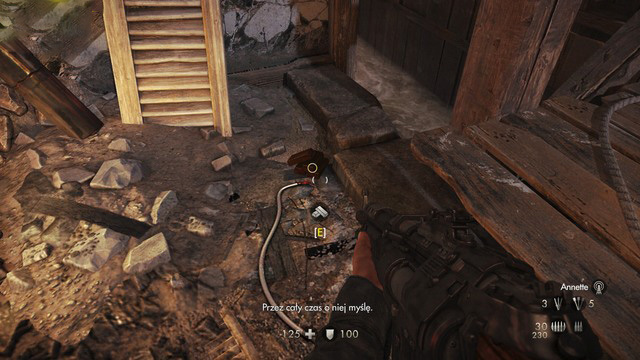 Piece of gold #45 - Chapter 6 - Ruins - Secrets - Wolfenstein: The Old Blood - Game Guide and Walkthrough