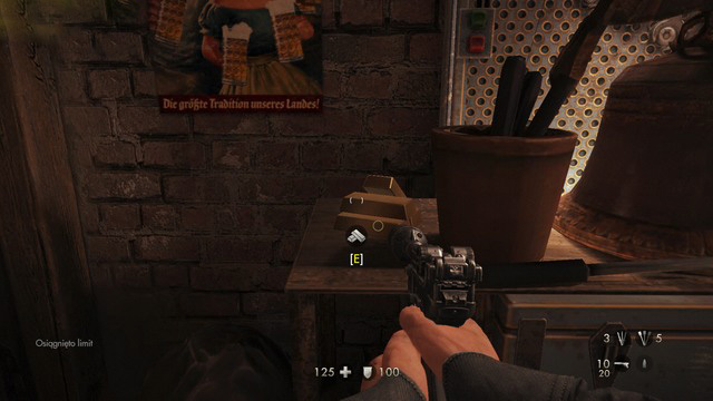 Piece of gold #48 - Chapter 6 - Ruins - Secrets - Wolfenstein: The Old Blood - Game Guide and Walkthrough