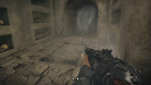 Piece of gold #61 - Chapter 8 - Dig Site - Secrets - Wolfenstein: The Old Blood - Game Guide and Walkthrough