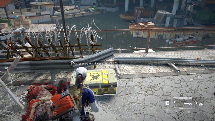 A Turret packed in a box, ready to deploy. - Defense systems in World War Z - Gameplay basics - World War Z Guide