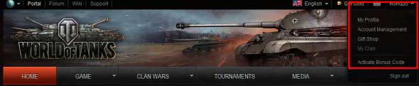 1 - Creating account, selecting region, activating codes - World of Tanks - Game Guide and Walkthrough