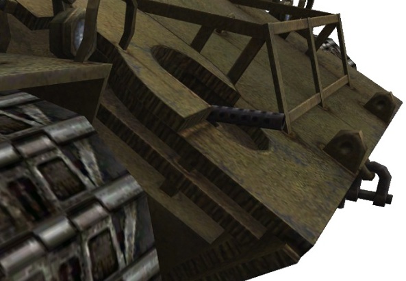 Front of the T26E4 Super Pershing tank. Several layers of armor are visible. - Armor penetration - Game mechanics - World of Tanks - Game Guide and Walkthrough