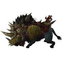Blacksteel Battleboar - For this mount, you first need to obtain the Guild Glory of the Draenor Raider achievement first - Achievement-related mounts - Detailed guide - World of Warcraft: Warlords of Draenor Game Guide