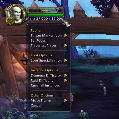 In the upper left part of the screen there is an icon that represents your main character - 1. Game interface - World of Warcraft: Warlords of Draenor in 10 Easy Steps - World of Warcraft: Warlords of Draenor Game Guide
