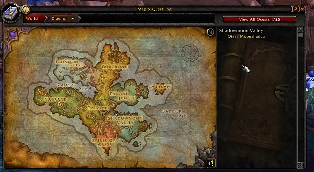 In the expansion you will be able to travel through all of the Draenor continent, which is divided into seven locations and one main city - the Ashran - 3. The World of Draenor - World of Warcraft: Warlords of Draenor in 10 Easy Steps - World of Warcraft: Warlords of Draenor Game Guide