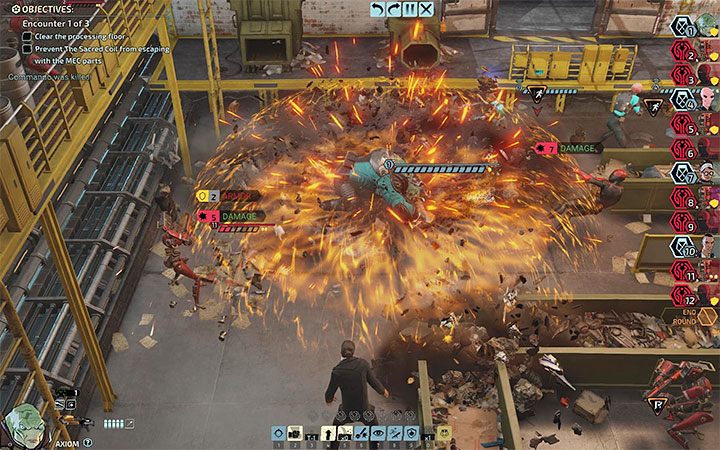 Axiom can use Battering Ram passive ability to break into rooms in the Breach phase - XCOM Chimera Squad: Squad members, tips, skills, features - Basics - XCOM Chimera Squad Guide