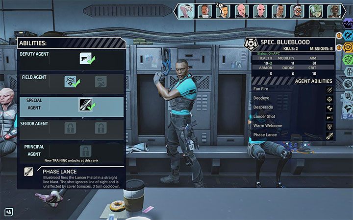 How to unlock: Use Blueblood to hit 3 or more enemies with one Phase Lance shot - XCOM Chimera Squad: Achievements - Appendix - XCOM Chimera Squad Guide