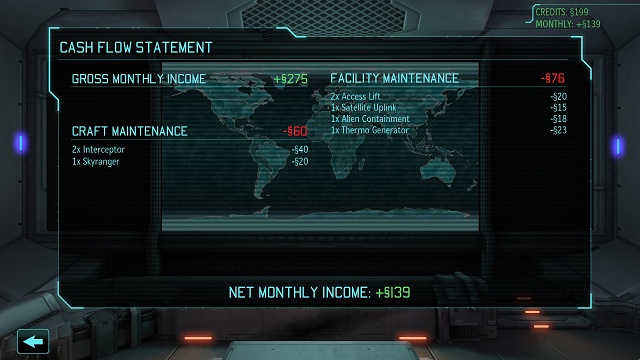 If we lack the funds, you can get quickly rich using the option Visit the Gray Market - Satellites and funds - XCOM Base - XCOM: Enemy Unknown - Game Guide and Walkthrough