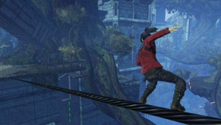 The places where you can slide down the rope are marked on the map and the mini-map with a line icon - Xenoblade 3: Field Skills - list of all - Basics - Xenoblade Chronicles 3 Guide