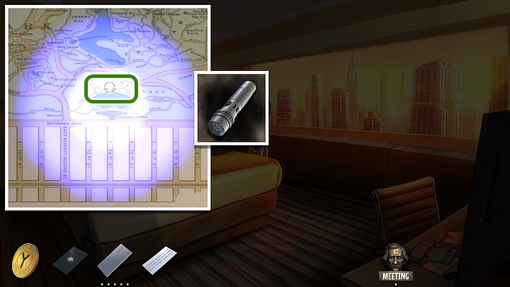 To understand the message click the left pillow, turn it - Chapter Three - New York | Walkthrough - Walkthrough - Yesterday Origins Game Guide