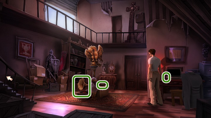 Examine laptop - turn it aside to see left side and take the SD card - Chapter One - Paris | Walkthrough - Walkthrough - Yesterday Origins Game Guide