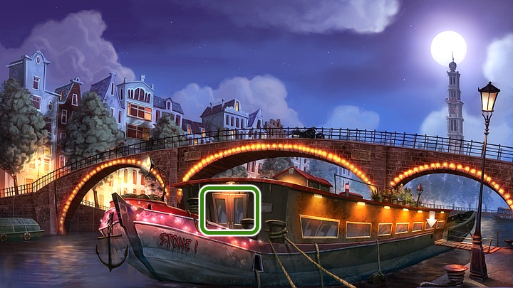 Check the entrance, Pauline will get an idea how to get rid of the guests (information surprise) - Chapter Six - Amsterdam and Paris | Walkthrough - Walkthrough - Yesterday Origins Game Guide