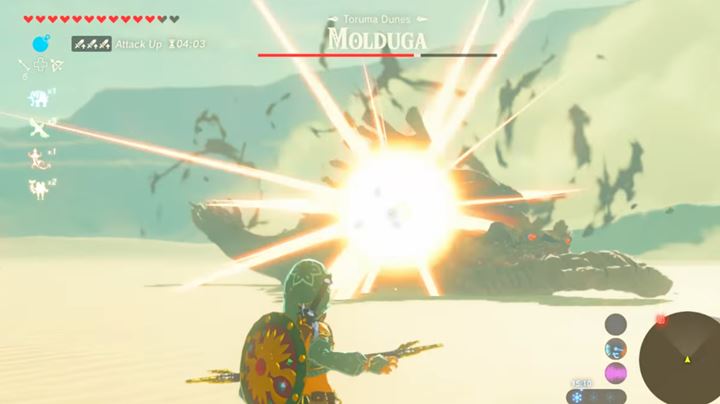 Given time, you will find combat to be much easier. - Combat in Zelda Breath of the Wild - Gameplay Basics - The Legend of Zelda Breath of the Wild Guide