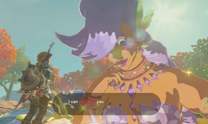 Its easy to reach her by gliding from the Tabantha Tower - How to upgrade the armor in Zelda Breath of the Wild? - FAQ - Frequently asked questions - The Legend of Zelda Breath of the Wild Guide