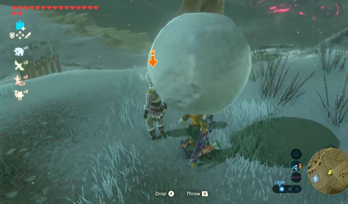 Stand behind Pondo and aim the ball as shown above to get an easy strike. - Whats the quickest way to earn rupees in Zelda Breath of the Wild?? - FAQ - Frequently asked questions - The Legend of Zelda Breath of the Wild Guide
