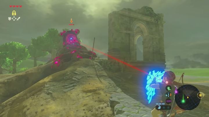 You can deflect the Guardians laser by using the shield. - How to fight Guardians in Zelda Breath of the Wild? - FAQ - Frequently asked questions - The Legend of Zelda Breath of the Wild Guide