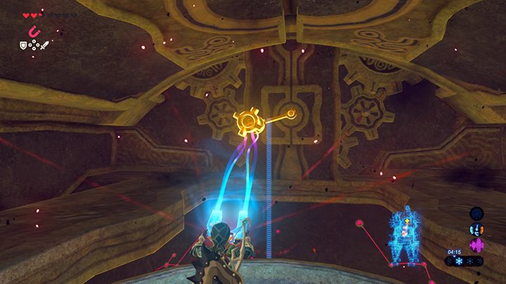 Turn the crank to open the roof - Free the Divine Beasts | Zelda Breath of the Wild walkthrough - Main quests - The Legend of Zelda Breath of the Wild Guide